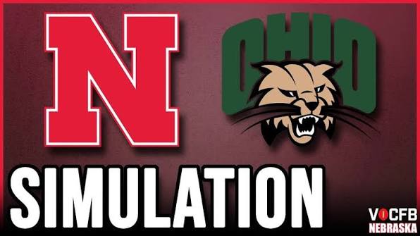Nebraska vs Ohio - 9/5 Simulation on CFB 27