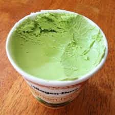 Looking at the side of the container, i am surprised to find that this is not a pistachio base! Ice Cream Review Haagen Dazs Green Tea 02 Sa Flavor