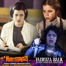 Fairuza balk (born may 21, 1974) is an american actress, musician and visual artist. Monsterpalooza The Craft Return To Oz Almost Famous Facebook