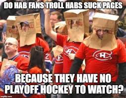 The canadiens and maple leafs are the league's oldest teams. Habs Suck Facebook