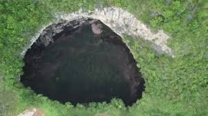 staggering sinkholes discovered in china