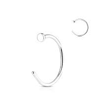 All diese tollen schmuckstücke kannst du im shop kaufen. Dunner 0 6mm Nasenpiercing Ring Silber Piercing Trend Com