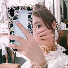 Чехол со стразами для iPhone 12 Pro 11 Mini 13 14 Pro Max Xs Max,  прозрачный силиконовый чехол для iPhone 8 Plus XR, чехол с жемчужинами и  кристаллами