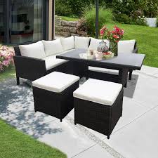 En güzel oturma grupları adore'de! Sunfun Rattan L Oturma Grubu Bauhaus
