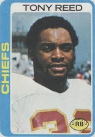 1978 Topps #304 Tony Reed Kansas City Chiefs Rookie