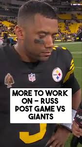 Russ says there is more work to do. What do you want to see from the  Steelers coming out of the bye? #SteelersVictory #RussellWilson  #CalvinAustin #MondayNightFootball #NFLHighlights ...