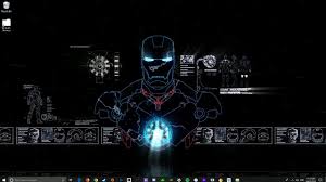 Iron Man Blueprints Wallpaper Engine Youtube
