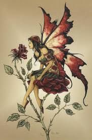 Red Fairy Sitting On Red Roses Would Make An Elegant Tattoo Amy Brown Art Amy Brown Fairies Fairy Tattoo Digital stamp sitting fairy flower, digi download, pixie floral fantasy, spring summer, cute clip ar. amy brown fairies fairy tattoo
