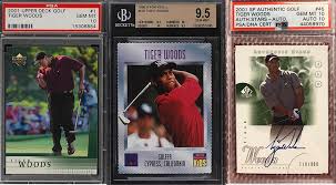 A tough year for tiger, he loses his number one ranking to a hot vijay singh after singh, woods, and adam scott battle it out at the deutsche bank championship over the labor day weekend. Tiger Woods And His Top 3 Rookie Cards Fivecardguys