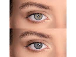 As lentes de contato coloridas de silicone hidrogel air optix colors, são indicadas para uso cosmético ou miopia/hipermetropia, proporcionando um efeito estético diferenciado. Air Optix Colors Sterling Gray Mit Starke 2 Linsen Alensa De