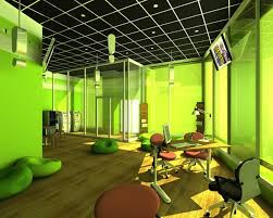 Green Office Color Decorating Office Color Schemes Office Colors Modern Office Interiors