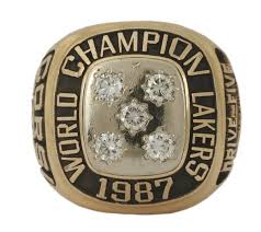 Toronto raptors championship ring ceremony | october 22, 2019. Lot Detail 1987 Los Angeles Lakers Nba Championship Ring