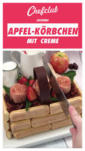 Rezepte Apfel Korbchen Mit Tiramisu Rezept Lecker Rezepte Apfel
