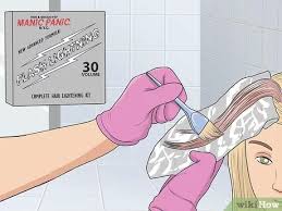 كيفية صبغ الشعر بصبغة مانيك بانيك 14 خطوة صور توضيحية Wikihow