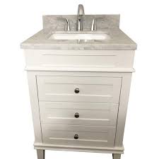 It boasts 2 drawers with a safety stop for concealed storage of hand towels and toiletries, plus a. 24 Inch Solid Wood White Bathroom Vanity Cabinet With 3 Drawers Natural Italian Carrara Modern Bathroom Vanity Wood Bathroom Vanity Bathroom Vanities For Sale