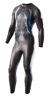 2xu Mens R 3 Race Triathlon R3 Wetsuit In Bright Blue Mw2337
