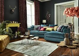Harrington Large Corner Velvet Sofa Barker Stonehouse Corner Sofa Living Room Modern Sofa Designs Living Room Color