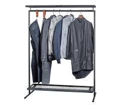Device of wood, metal, or plastic used to hang garments. Clothing Rack 2 Mesh Designer Furniture Architonic