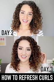 How to refresh curls after a workout. Video How To Refresh Curls For Beginners Preserve Your Style Gena Marie