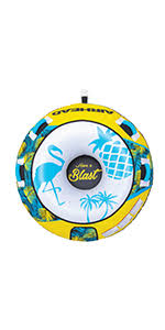 Airhead tubes come in a variety of shapes and sizes to satisfy all ages, including two person towable tubes. Airhead Strike 1 Rider Towable Kit W Rope Pump Amazon Ca Sports Outdoors