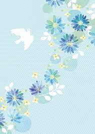 青 花 ハト ガーリー 花 イラスト ハト イラスト イラスト