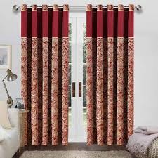 The velvet drapery is constructed with gorgeous, matte silver grommets and can be hung on your favorite. Grey Ready Made Jacquard Eyelet Lined Curtains Panel Imperial Rooms