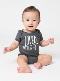 Christian Baby Scripture Onesie 1 John Bible Verse Funny Baby Onesies Baby Boy Onesies Baby Scripture