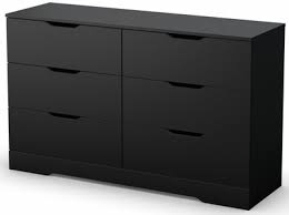 If your room allows for it. South Shore Holland 6 Drawer Dresser Pure Black 3370010 South Shore Furniture