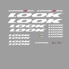Look 585 Bicycle Frame Stickers Decals Transfers N 2