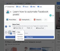 Check spelling or type a new query. How To Automate Facebook Posts Two Different Ways Meetedgar