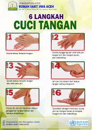 Tribunmanado co id poster gambar baru virus corona hingga cara pencegahan covid 19. Rumah Sakit Jiwa Aceh Enam Langkah Mencuci Tangan