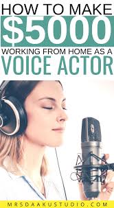 Voice Over Jobs For Beginners From Home Ultimate Guide 101 In 2020 The Voice Acting Tips Easy Online Jobs