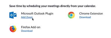 Zoom Outlook Add In Available To Quickly Schedule Meetings