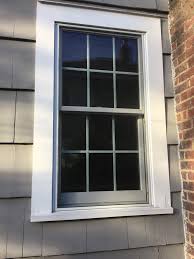 To begin replacing the trim, carefully pull the old trim off and use it as a guide to cut the new trim to size. Exterior Window And Door Trim Replacement Monk S Home Improvements Of Nj