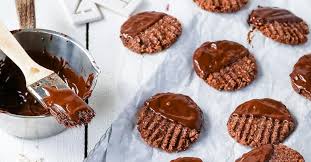 Barentatzen Mit Schokolade Rezept Barentatzen Rezept Makronen Dessert Ideen
