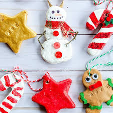 How To Make Salt Dough Ornaments The Kids Will Love Recipe Dough Ornaments Food Ornaments Salt Dough Ornaments