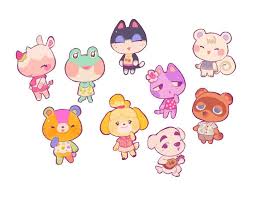 Acnh Stickers Animal Crossing Fan Art Animal Crossing Characters New Animal Crossing