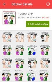 Sanirraan kan hafe halkan halkan si tuman. Tuman Stiker Meme Wastickerapps 2019 For Android Apk Download