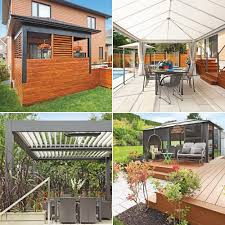 Solutions pour fermer une pergola. 6 Solutions Ingenieuses Pour Profiter Du Patio Beau Temps Mauvais Temps Je Jardine