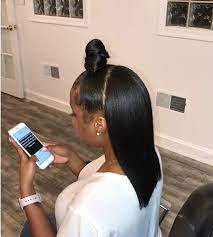 Pin By Thatsmarsb On H A I R C A R E Natural Hair Styles Hair Laid Weave Hairstyles