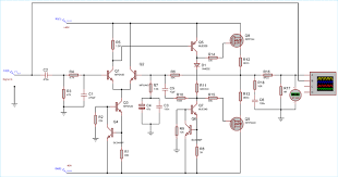 5.3 power conversion circuit with drive transformer. 100 Watt Power Amplifier Circuit Diagram Using Mosfet