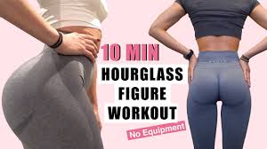 Determining your body shape with measurements. 10 Min Hourglass Figure Workout Tiny Waist And Round Booty No Equipment At Home Youtube