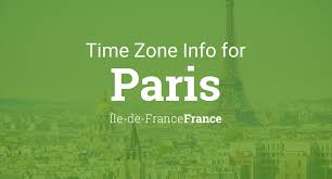 But if a time zone observes daylight saving time (or summer time), utc time offset in summer would be different from utc time. Time Zone Clock Changes In Paris Ile De France France