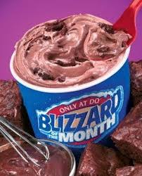 On Second Scoop Ice Cream Reviews Dairy Queen Brownie Batter Blizzard