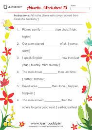 These vocabulary exercises are at . English Worksheets For Class 1 Adverbs Articles Modals Learnbuddy In