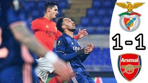 Mikel arteta's arsenal face benfica in the return leg of their europa league round of 32 clash on benfica are not fairing much better on the domestic front, also picking up one win in their last five in. Benfica Vs Arsenal 1 1 All Goals And Extended Highlights Uefa Europa League Youtube