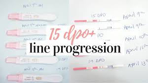 Pregnancy Test Line Progression 2019 No Positive Until 15 Dpo