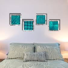 37 teal bedroom ideas that will. Statements2000 Teal Blue Silver Metal Wall Art Accent Sculpture Decor By Jon Allen Set Of 4 4 Squares Teal Overstock 19495059