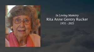 Mrs. Rita Anne Rucker Obituary