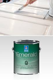 My Review Of Sherwin Williams Emerald Urethane On Cabinets Sherwin Williams Cabinet Paint Painting Kitchen Cabinets Painting Cabinets